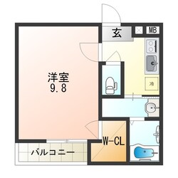 フジパレス塚本Ⅱ番館の物件間取画像